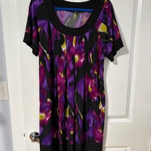 Tiana B. Multicolor Patterned Dress